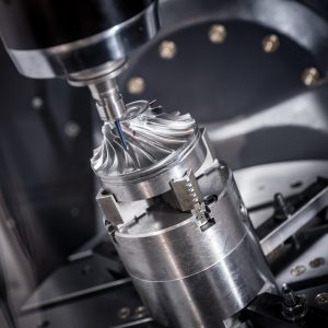Metalworking CNC milling machine.